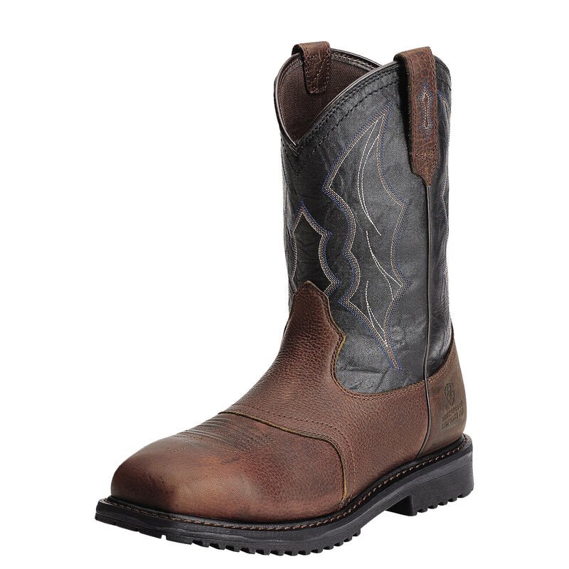 Ariat RigTek Kahverengi Iş Ayakkabıları Erkek (42992-151)